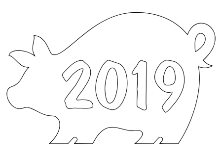 Новогодние украшения на окна 2019