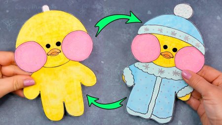 Бумажная уточка лалафанфан