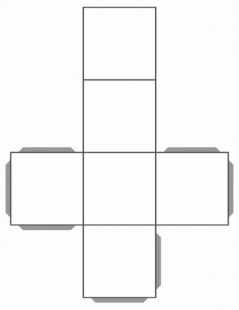Развёртка Куба 4 на 4