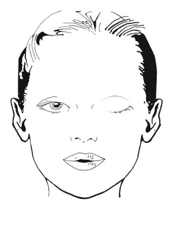 Лицо для макияжа