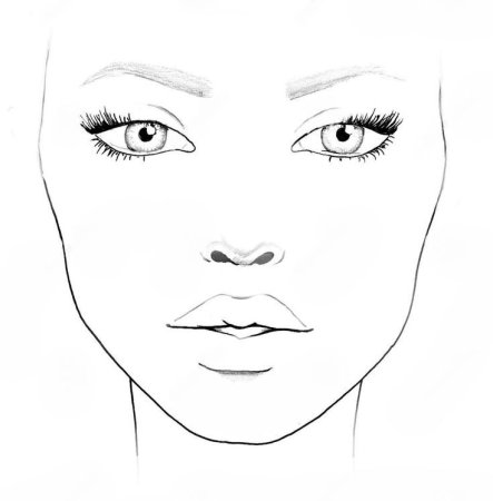 Face Chart для визажистов