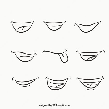 Улыбка для поделок