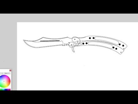 Бабочка нож черти Stendoff 2