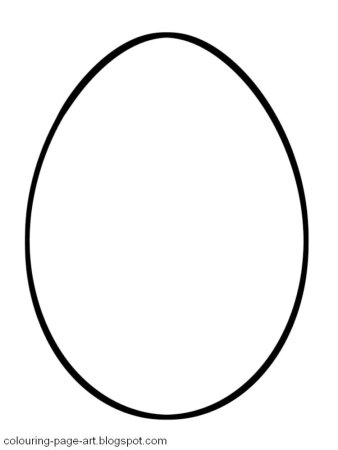 Овал трафарет