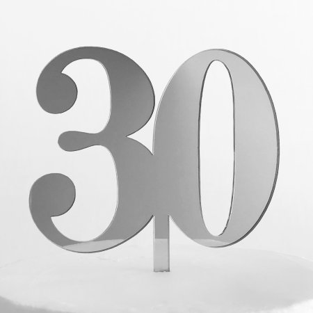 Цифра 30 красивая