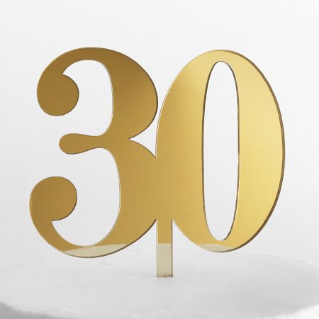 Цифра 30 трафарет