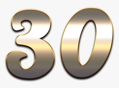 Цифра 50 трафарет