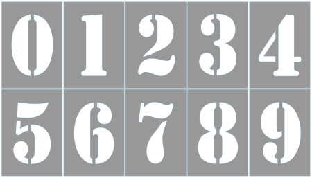 Макет цифры 3