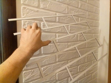 Имитация кирпичной кладки