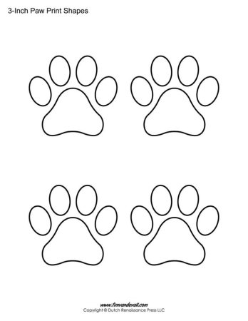 Наклейки кошачьи лапки