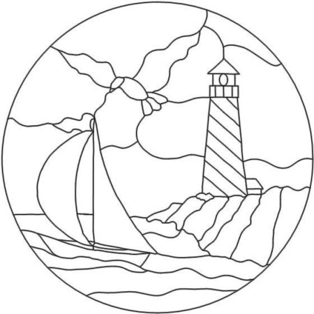 Витражные контуры