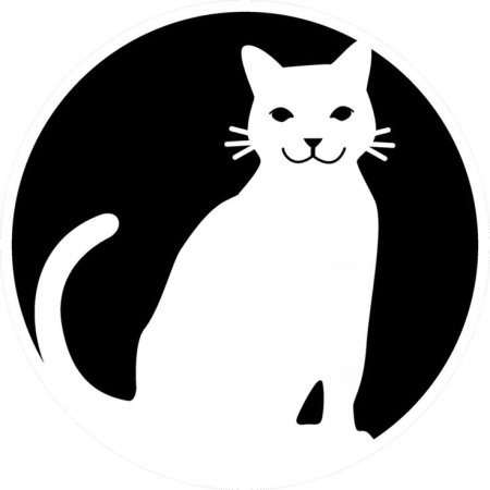 Трафарет кота