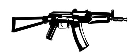 Автомат АК 74 вектор