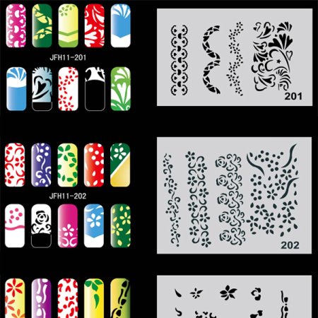 AIRNAILS, трафареты cl19