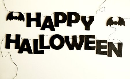 Happy Halloween буквы