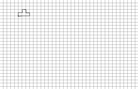 Клеточки на листе а4