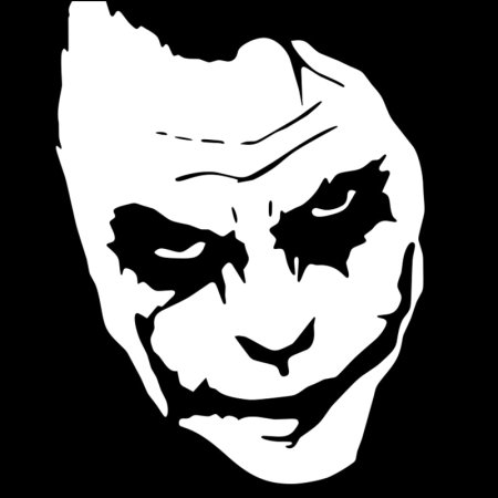 Наклейка на авто "Джокер"