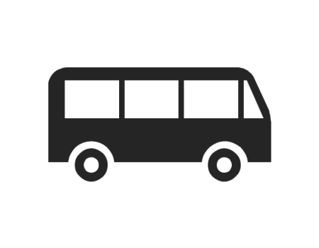 Автобус трафарет