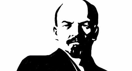 Ленин в профиль