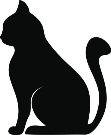 Контур кошки