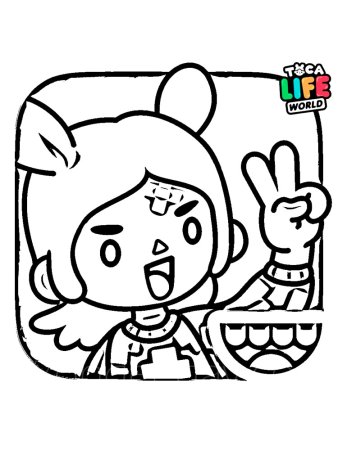 Tokidoki раскраска