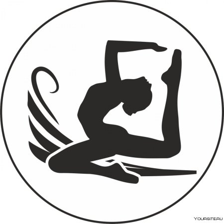 Акробатика силуэт