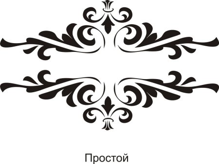 Орнамент горизонтальный