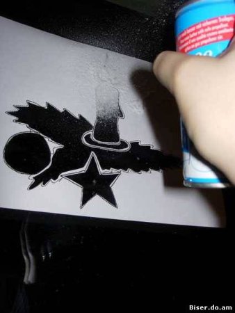 Трафареты для краски из баллончика