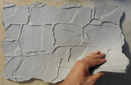 Трафарет для декоративного камня