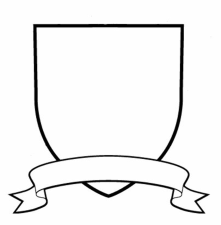 Формы гербов с лентой