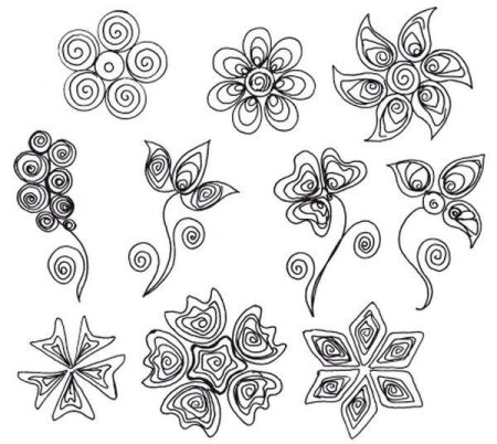 Схемы для квиллинга