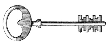 Ключ рисунок