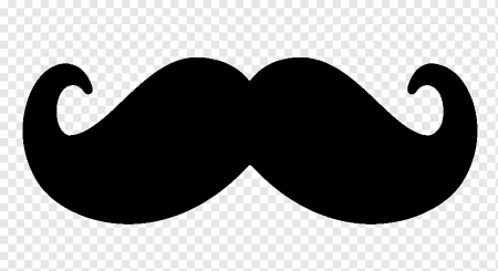 Усы шаблон