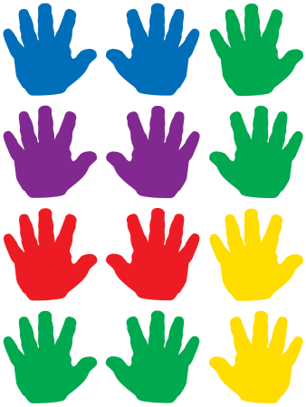 Разноцветные ладошки