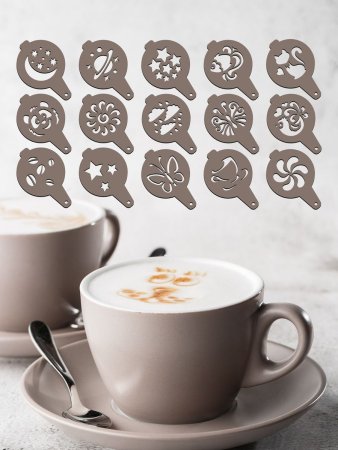 Трафареты для кофе