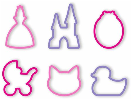 Форма для печенья Tescoma delicia Kids 630920, 6 шт.