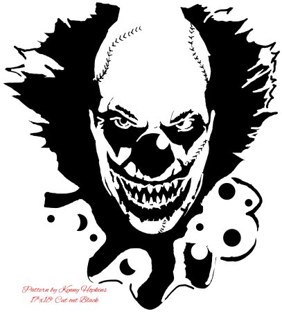 The saw трафарет