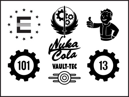 Надпись Vault Tec