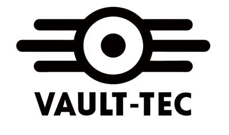 Наклейка убежище Vault Tec