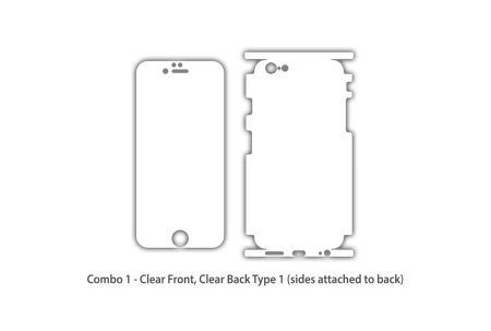 Лекала чехлов на iphone