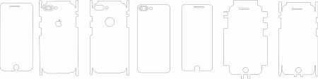 Лекало пленки Samsung s9