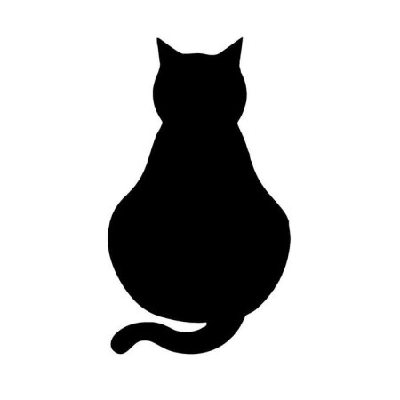 Силуэты котов