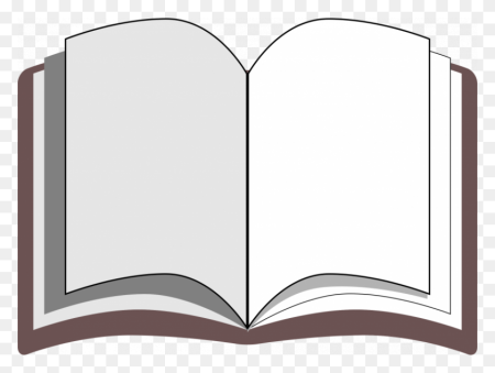 Рисунок раскрытой книги