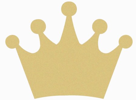 Корона трафарет