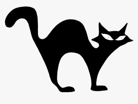 Силуэт кота