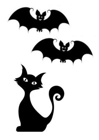 Кошки для Хэллоуина