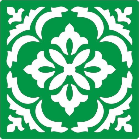 Трафареты для декора плитки