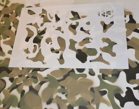 Camo Stencil Multicam