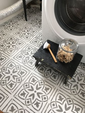 Трафарет для покраски пола