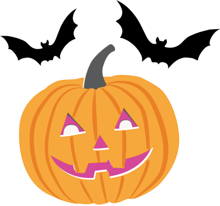 Helloween летучая мышь тыква